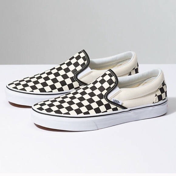 Vans Shoes - Checkered Slip On Vans ✨